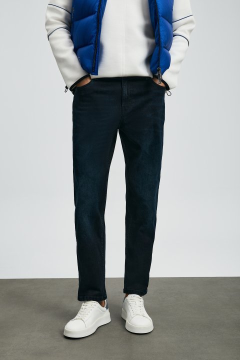 Franz Spor Jean Erkek Pantolon Straight Fit Mavi - Lufian (1)