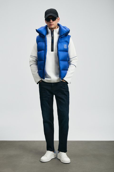 Franz Spor Jean Erkek Pantolon Straight Fit Mavi - Lufian