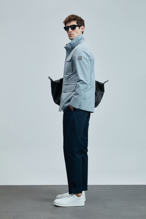 Freddıe Erkek Mont Koyu Gri - Lufian