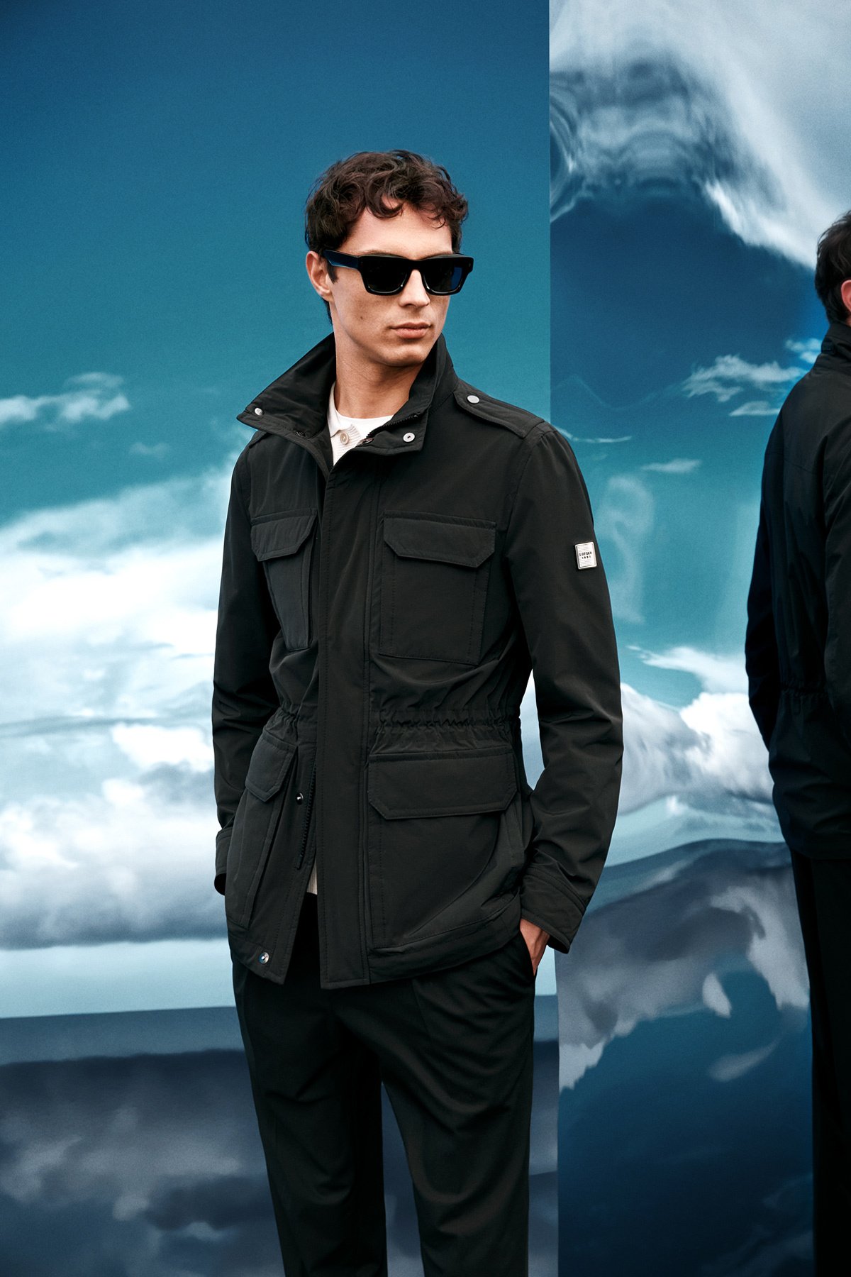 Freddıe Erkek Mont Siyah - Lufian