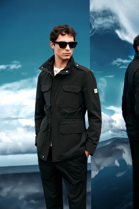 Freddıe Erkek Mont Siyah - Lufian