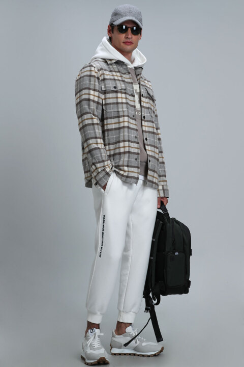 Fresh Erkek Basic Gömlek Regular Fit Gri - Lufian (1)