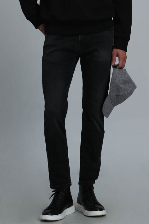 Frobın Smart Jean Erkek Pantolon Regular Fit Antrasit - Lufian (1)