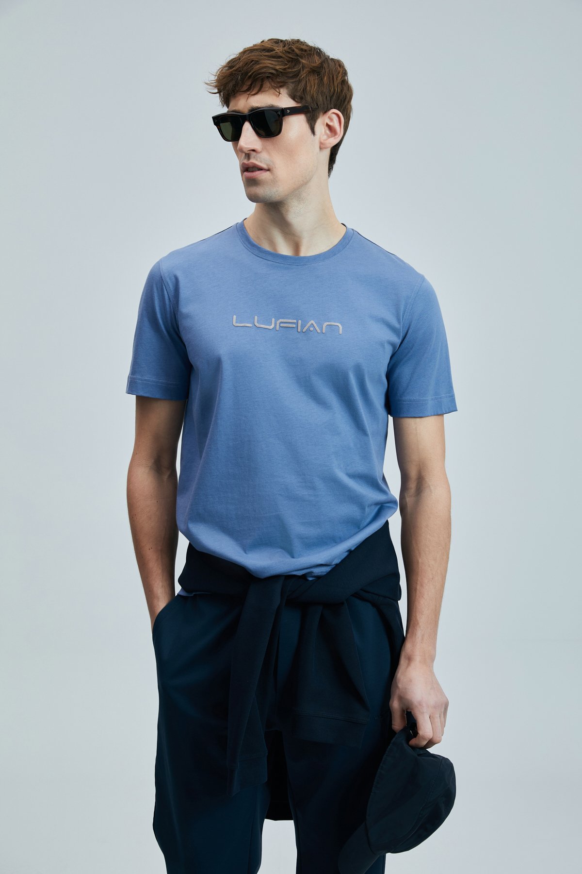 Fusıon Modern Grafik T- Shirt Koyu Lila - Lufian (1)