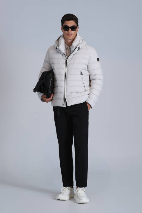 Gabrıel Kaz Tüyü Erkek Mont Taş - Lufian