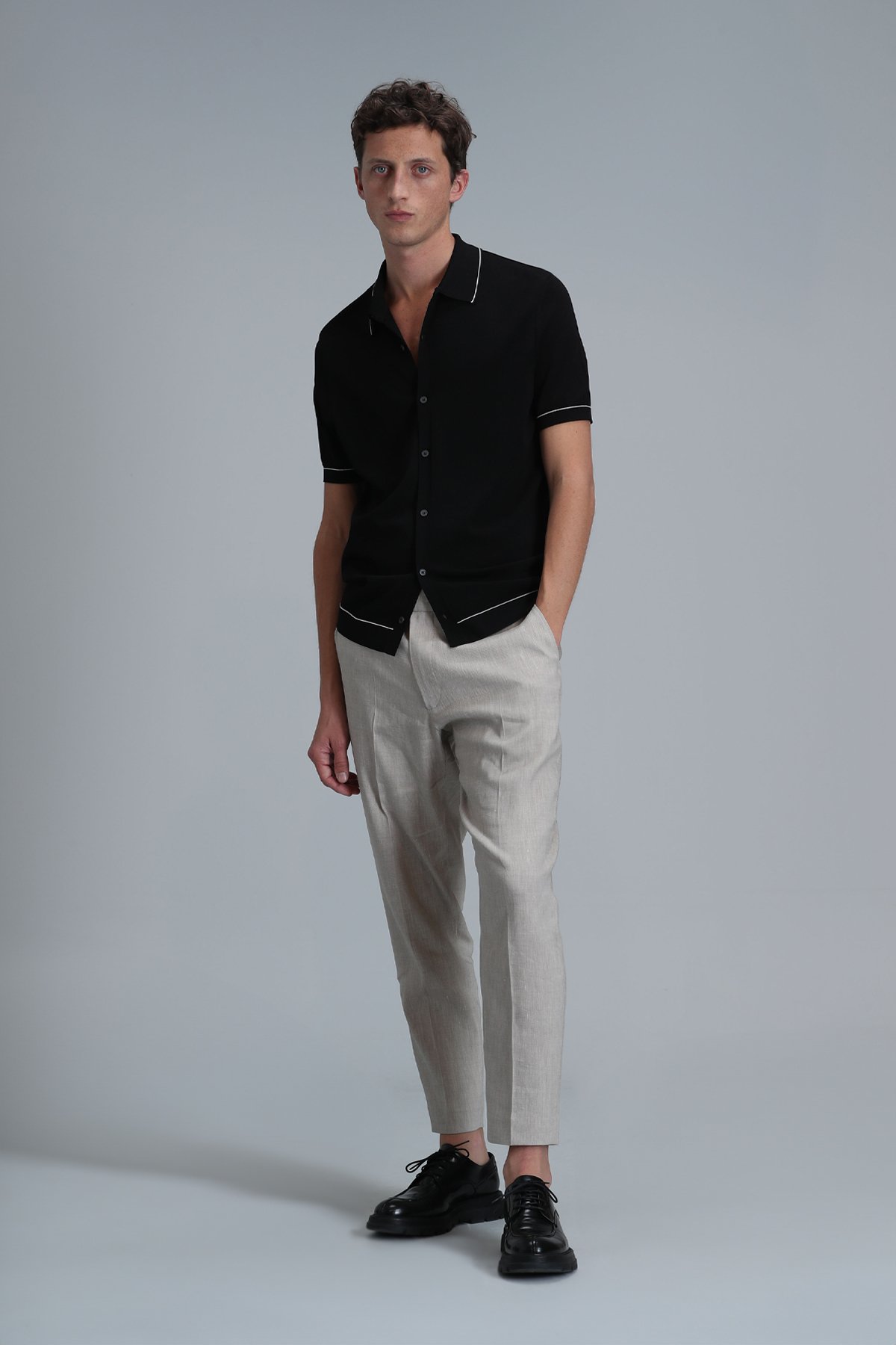 Gaın Erkek Kazak Siyah - Lufian (1)