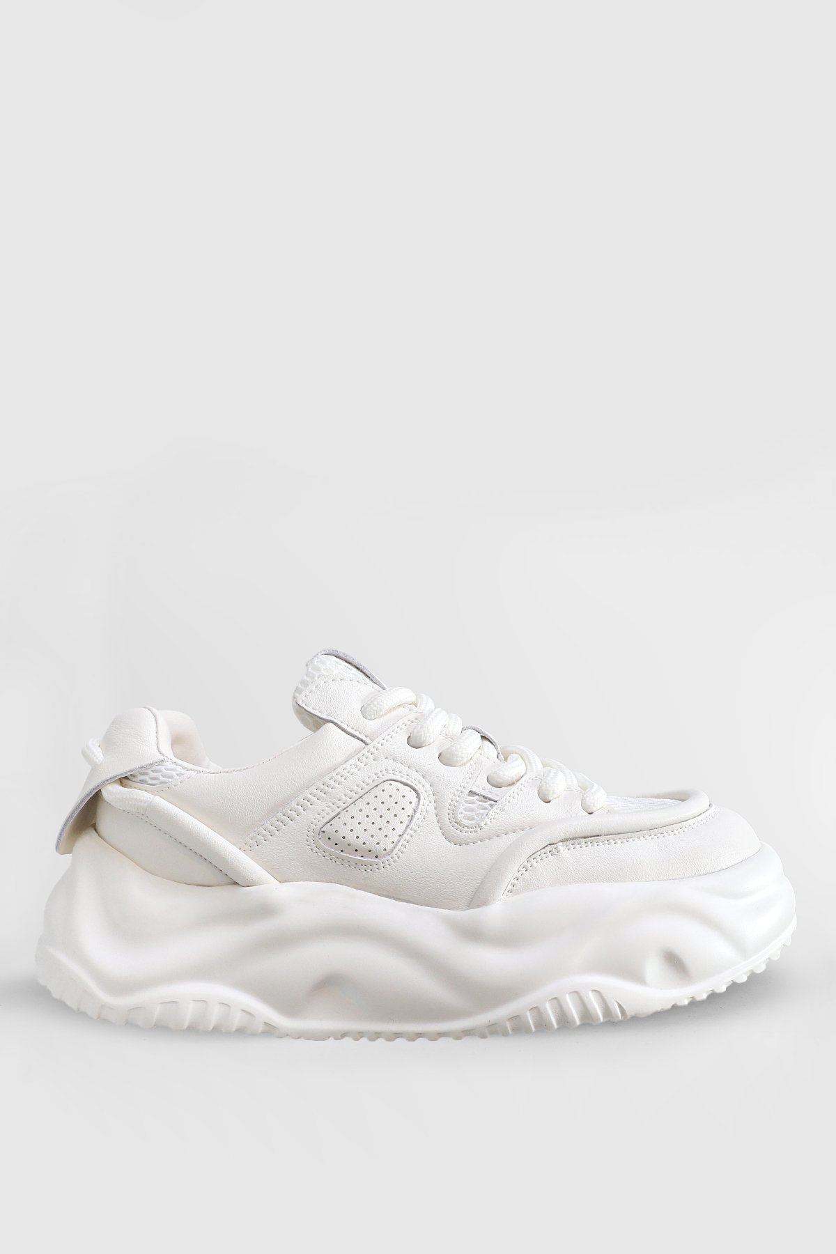 Gemba Kadın Sneaker Ayakkabı Beyaz - Lufian