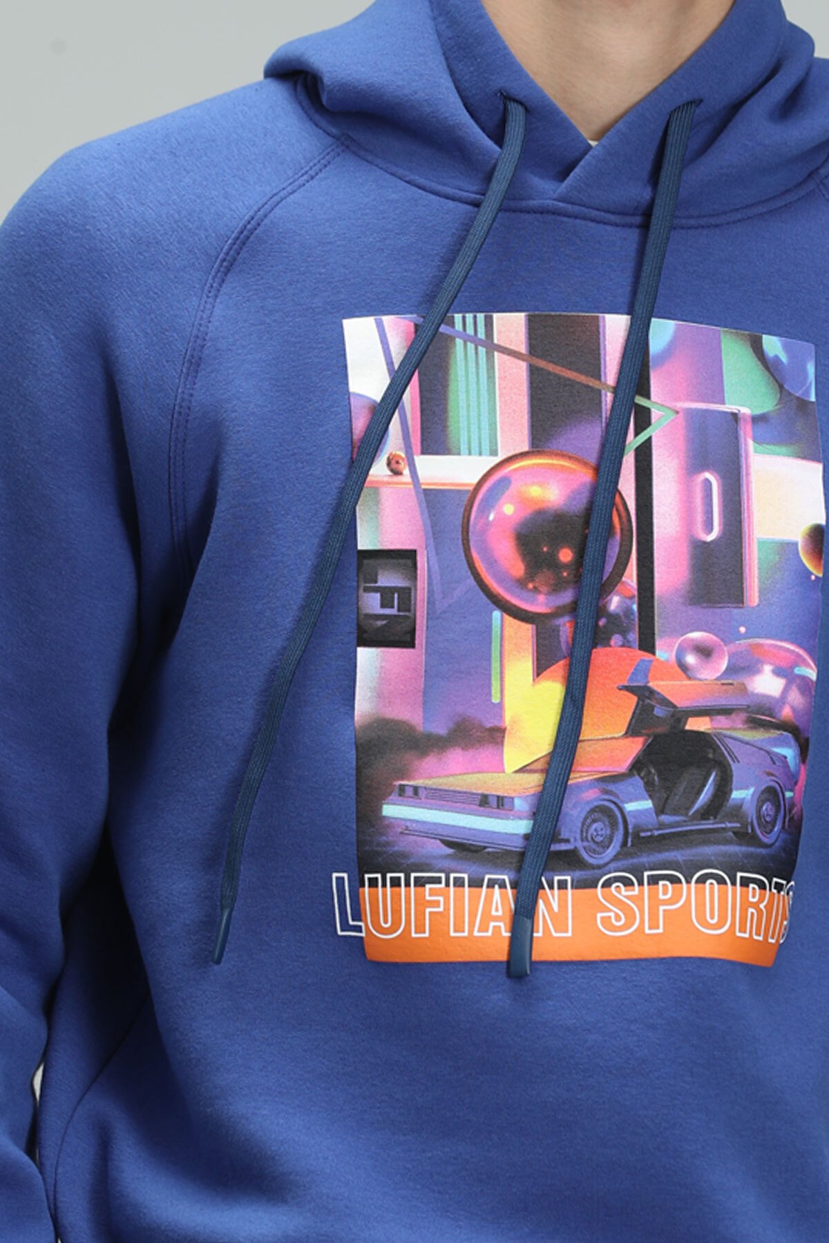 General Erkek Sweatshirt Saks - LUFIAN