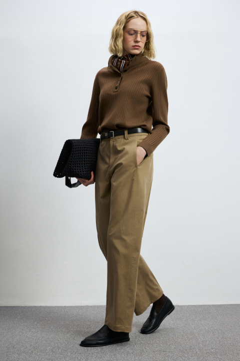 35% Acrylıc 27% Polyester 21%ptt 9% Nylon 6% Camel 2% Spandex Lıght Brown - LUFIAN