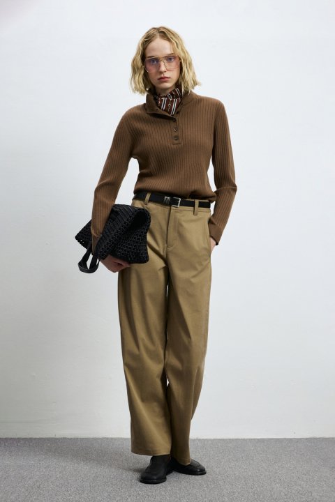 35% Acrylıc 27% Polyester 21%ptt 9% Nylon 6% Camel 2% Spandex Lıght Brown - LUFIAN