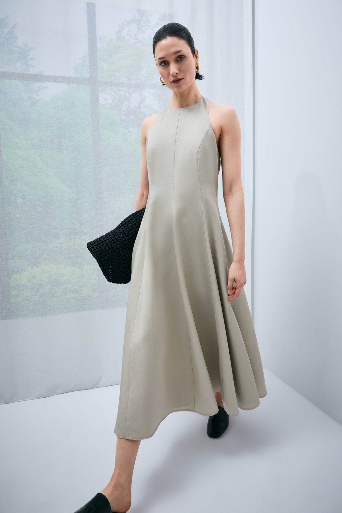 Gına Kadın Elbise Yeşil - Lufian