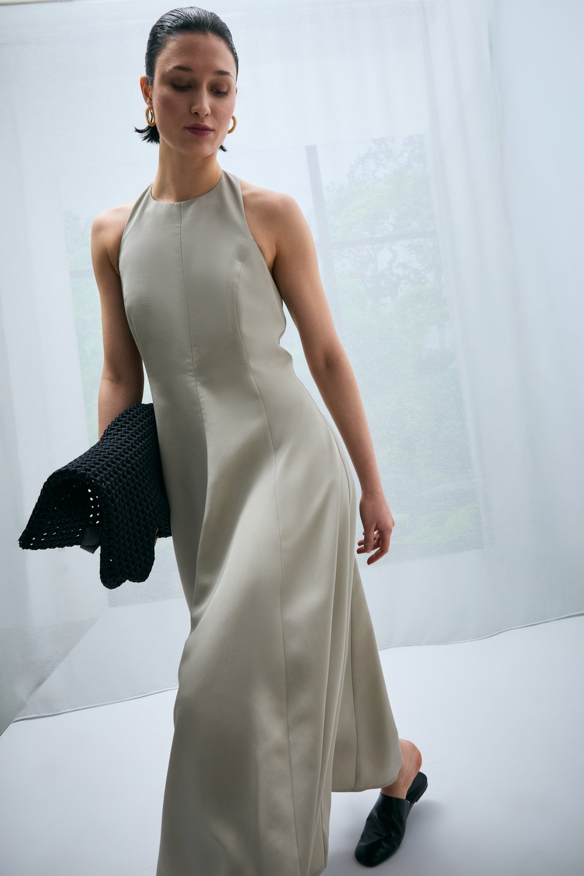 Gına Kadın Elbise Yeşil - Lufian (1)