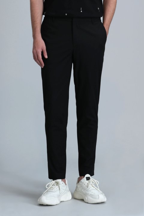 Glen Smart Erkek Chino Pantolon Slim Fit Siyah - Lufian (1)