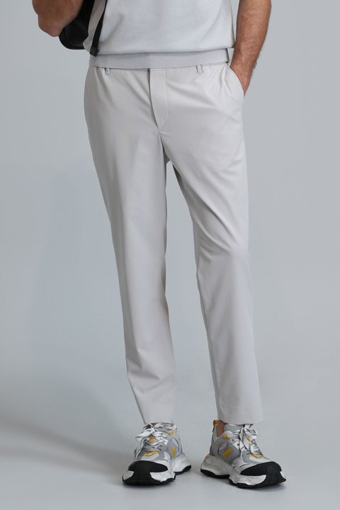 Glen Smart Erkek Chino Pantolon Slim Fit Taş - Lufian (1)