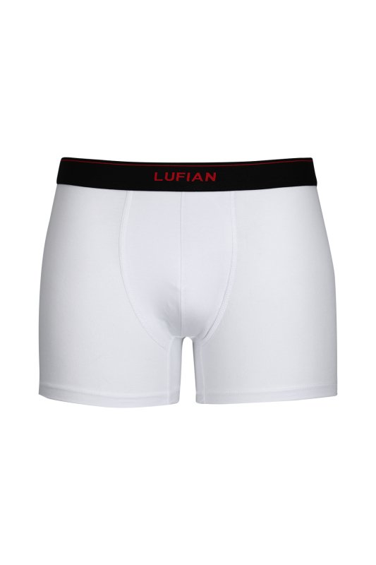 Glorıa Erkek Pamuklu Boxer Beyaz