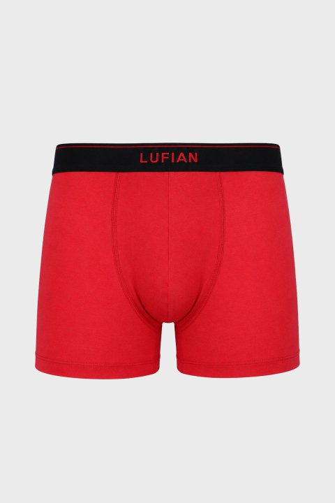 Glorıa Erkek Pamuklu Boxer Kırmızı - LUFIAN