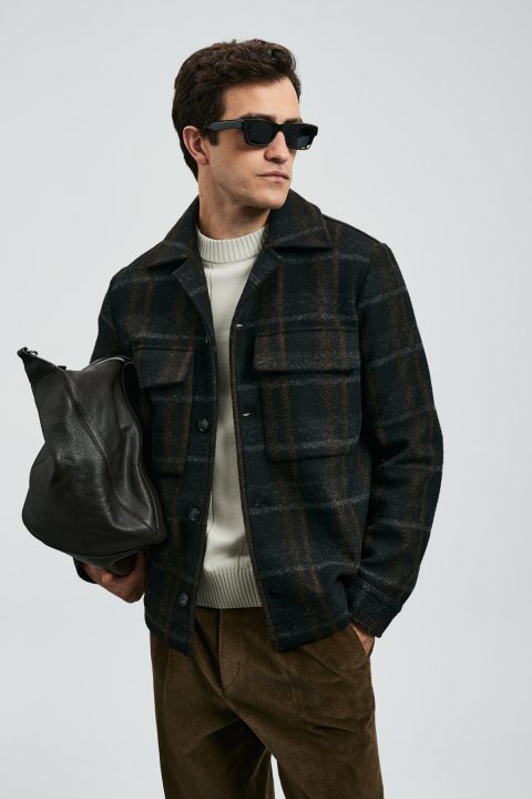 Gooden Erkek Örme Ceket Siyah - Lufian (1)