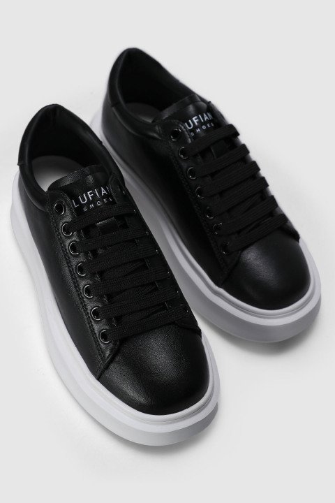 Grace Kadın Sneaker Ayakkabı Siyah - Lufian