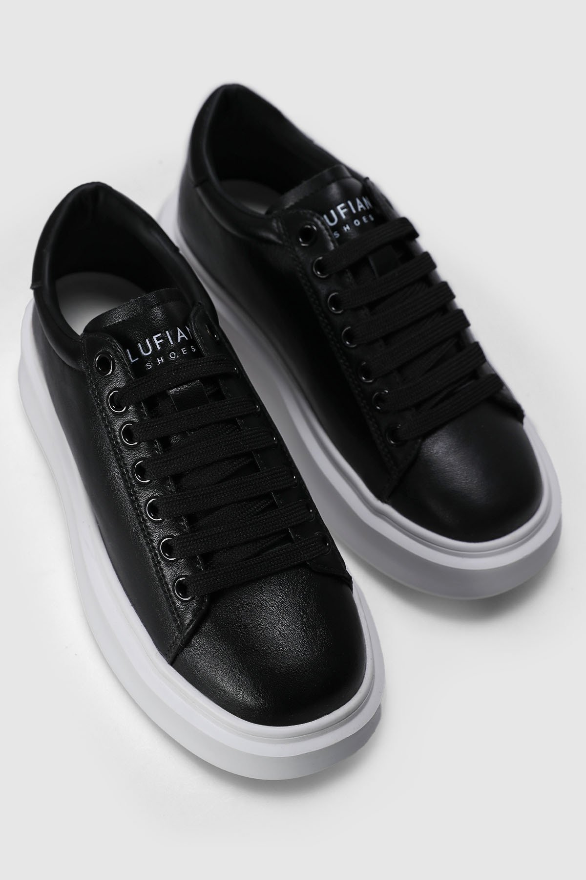 Grace Women's Sneaker Shoes Black - LUFIAN