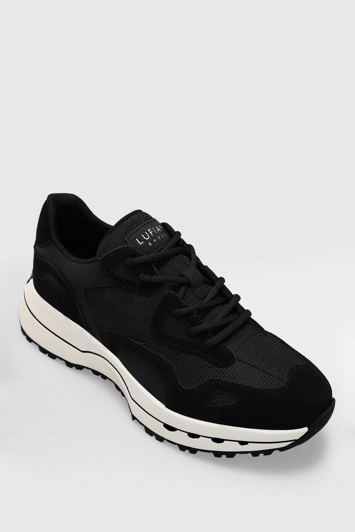 Graham Erkek Sneaker Ayakkabı Siyah - Lufian (1)