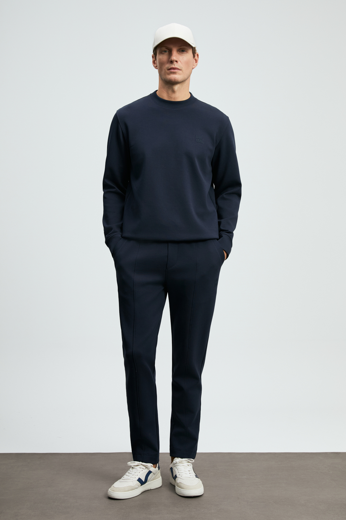 Male Sweatshirt Navy - Lufian (1)
