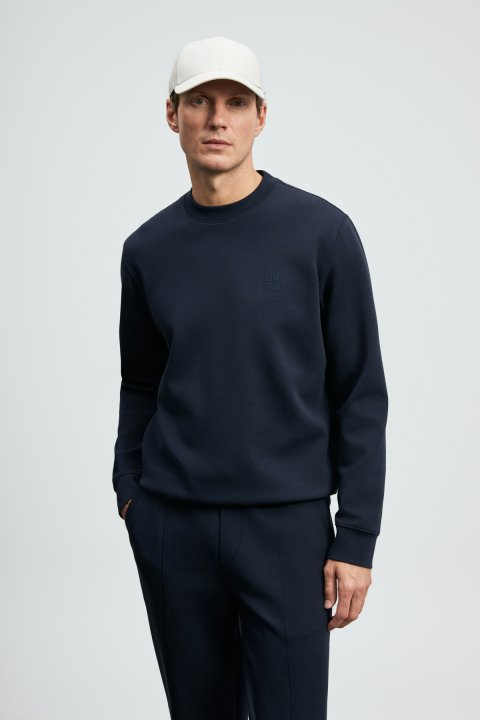 Male Sweatshirt Navy - Lufian