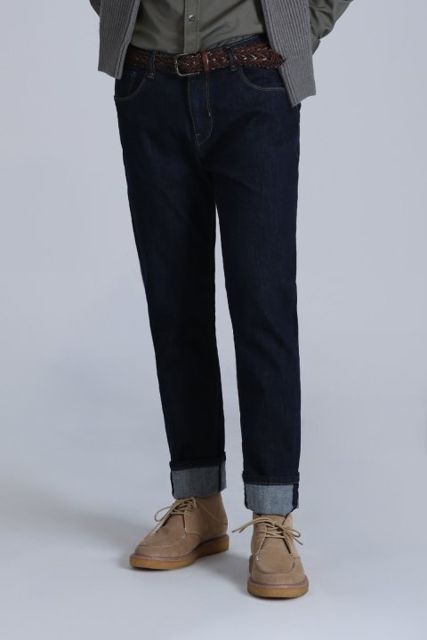 Grant Smart Jean Mens Pants Slım Fıt Blue - Lufian (1)