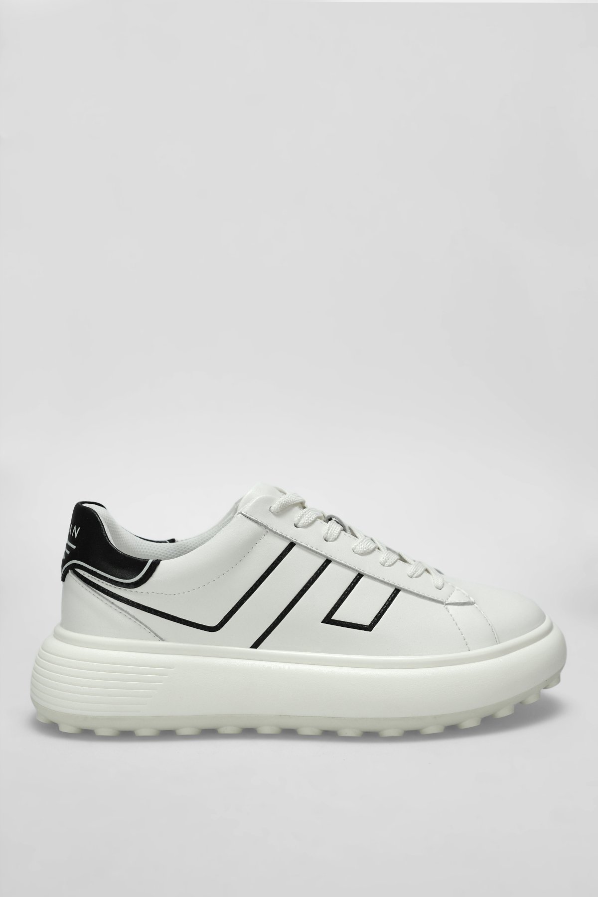 Harold Mens Sneaker Shoes Whıte - Lufian