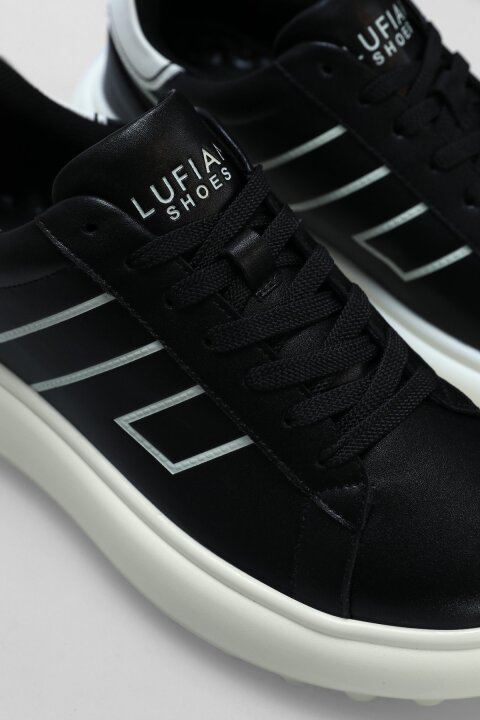 Harold Erkek Sneaker Ayakkabı Siyah - Lufian