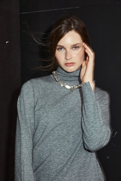 Harper Kadın Kazak Gri - Lufian