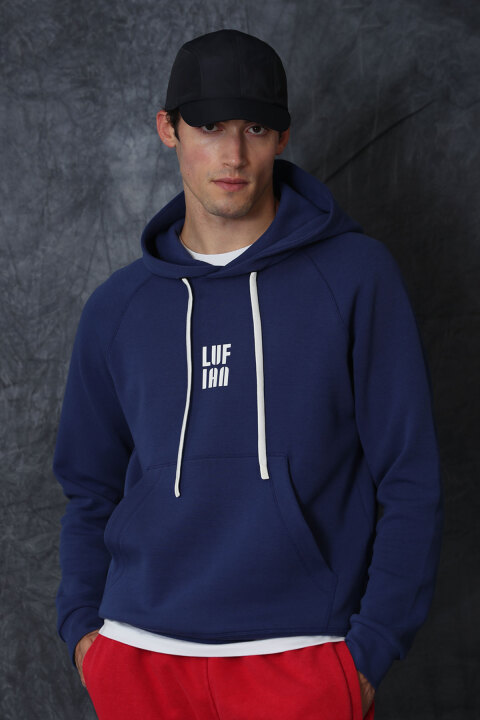 Hector Erkek Sweatshirt Saks - Lufian