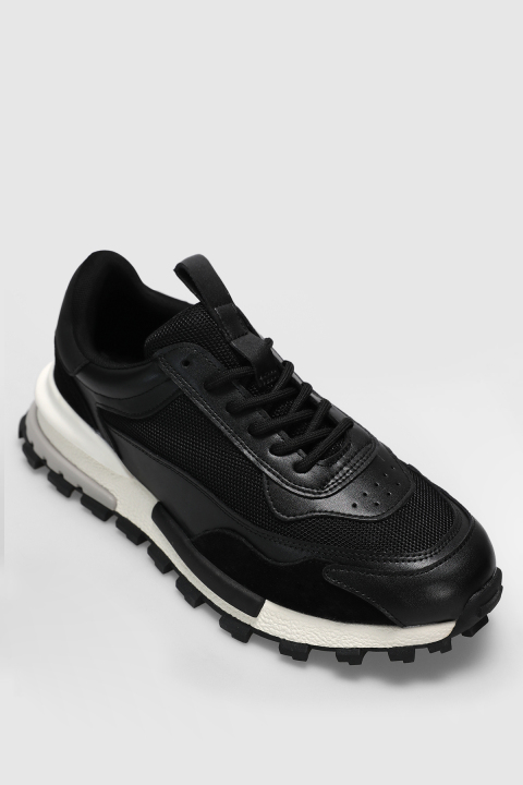 Henry Erkek Sneaker Ayakkabı Siyah - Lufian (1)