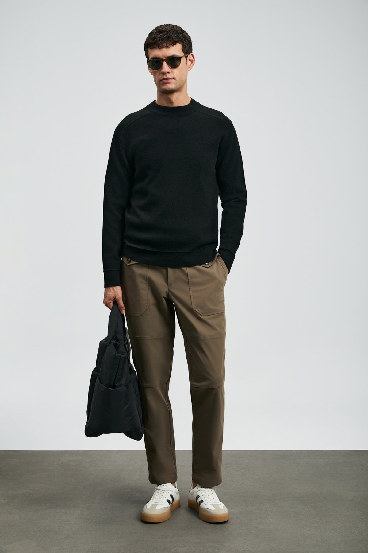 Herman Erkek Kazak Siyah - Lufian (1)