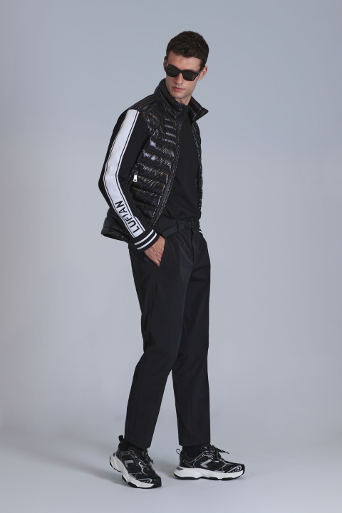 Hıdden Spor Erkek Chino Pantolon Slim Fit Siyah - Lufian