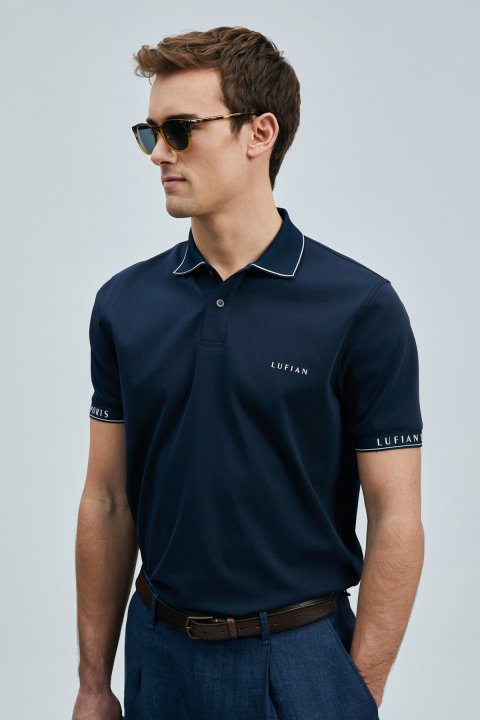 Hold Smart Erkek Polo Tişört Lacivert - Lufian (1)