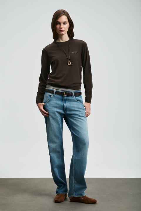 Hoper Women's Sweater Brown - Lufian (1)