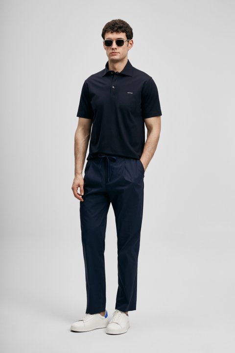 Hudson Smart Erkek Polo Tişört Lacivert - Lufian (1)