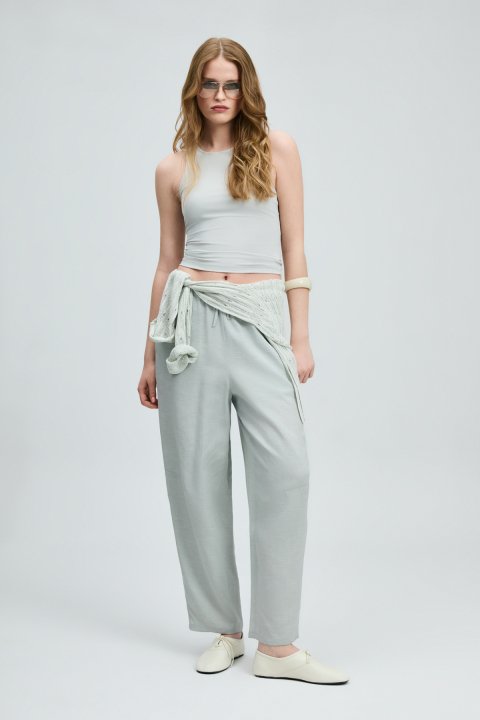 Humer Women's Pants Mint Green - Lufian