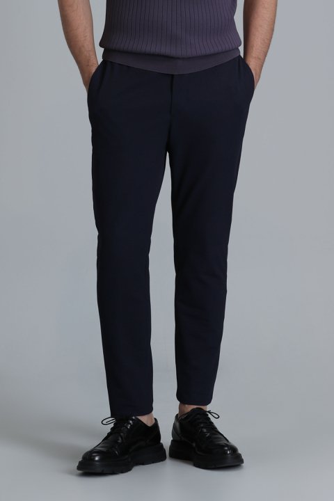 Hunter Smart Erkek Chino Pantolon Slim Fit Lacivert - Lufian (1)