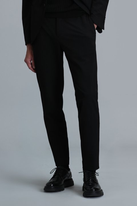 Hunter Smart Erkek Chino Pantolon Slim Fit Siyah - Lufian (1)