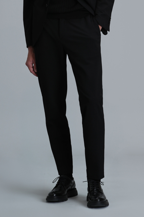 Hunter Smart Erkek Chino Pantolon Slim Fit Siyah - Lufian (1)