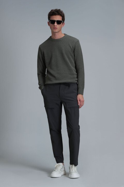 Ice Mens Sweater Green - Lufian (1)