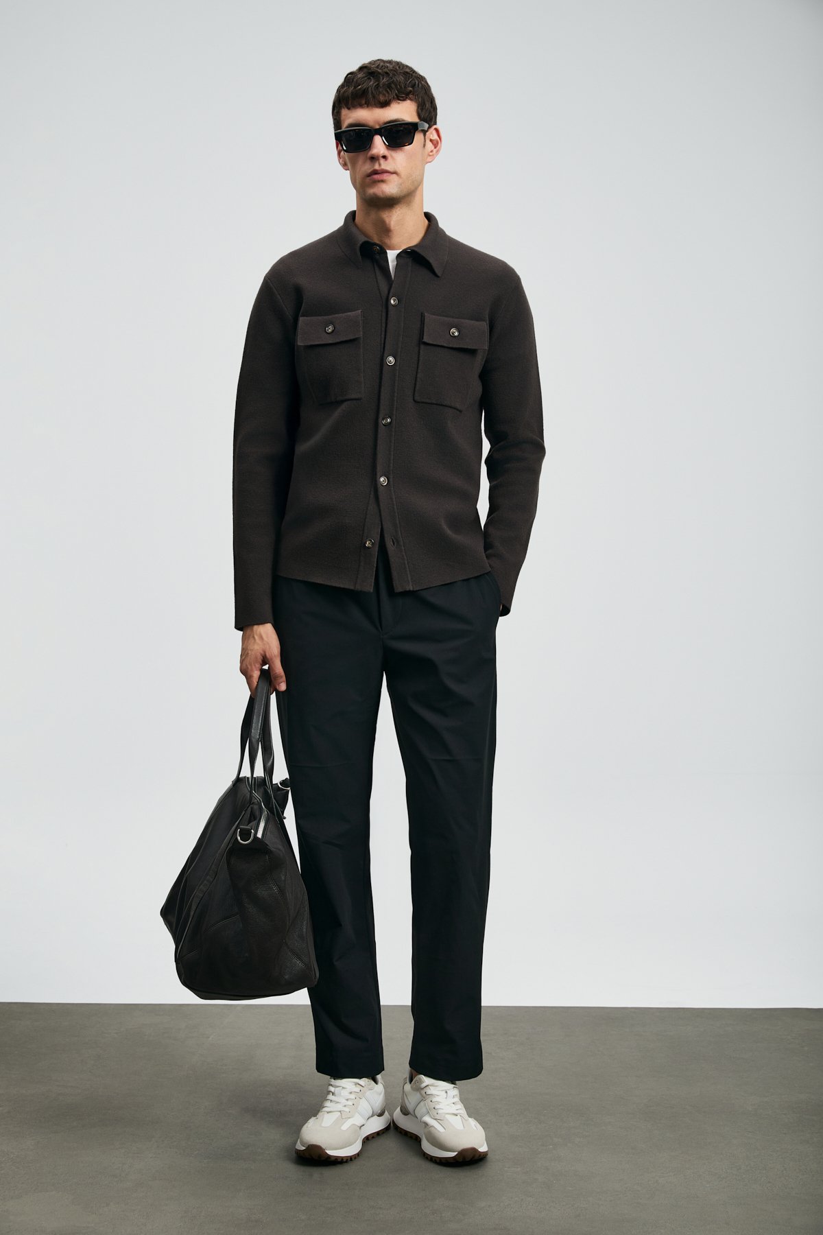 Male Cardigan Brown - Lufian (1)