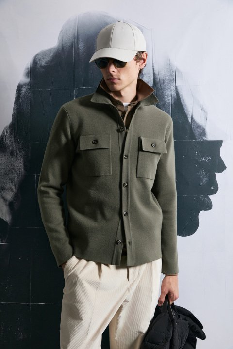 Igor Men's Cardigan Green - Lufian