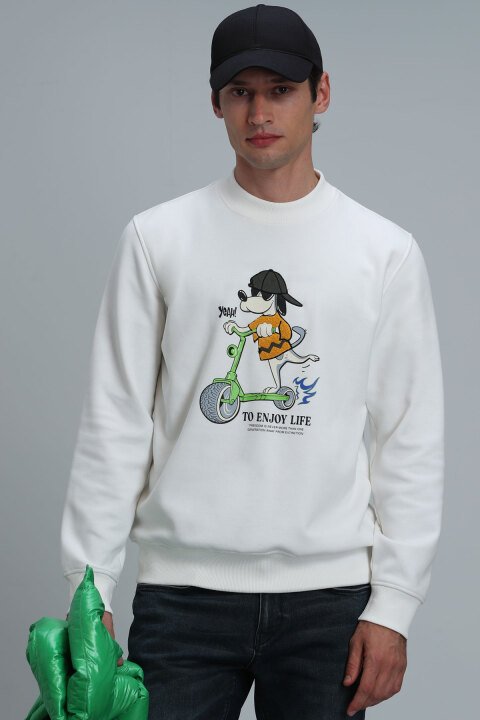 Igor Men's Sweatshirt Off White - LUFIAN