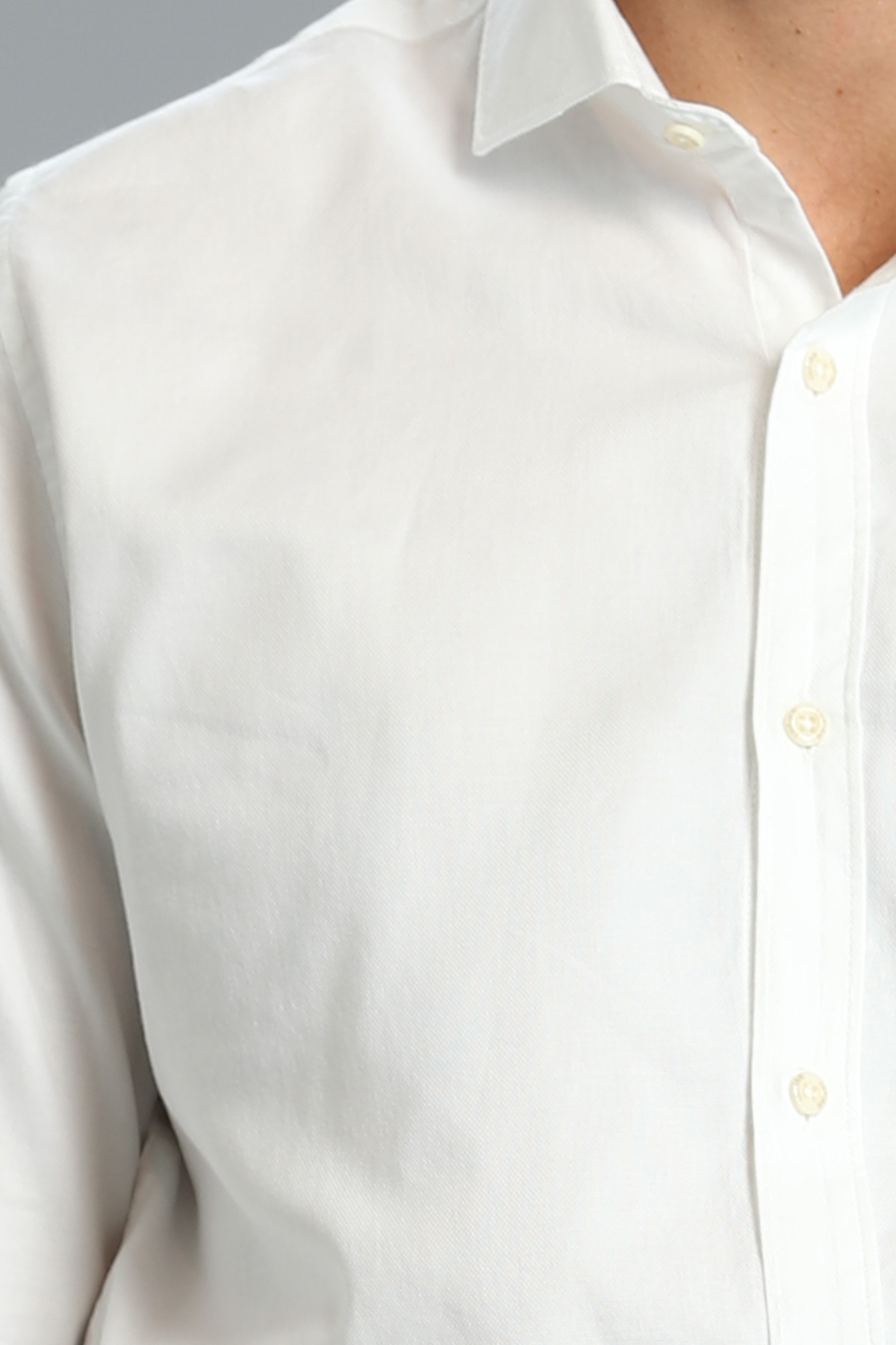 Irmo Erkek Smart Gömlek Comfort Slim Fit Beyaz