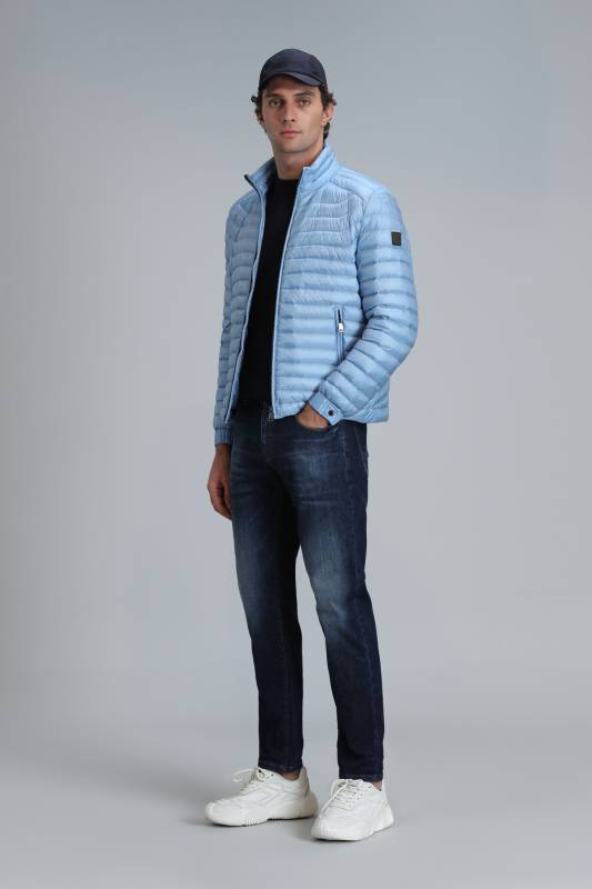 Isac Smart Jean Erkek Pantolon Slim Fit Mavi - 1