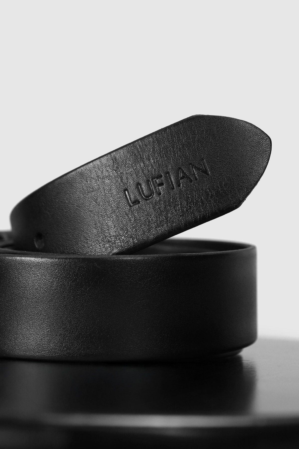 Jack Erkek Deri Kemer Siyah - Lufian (1)