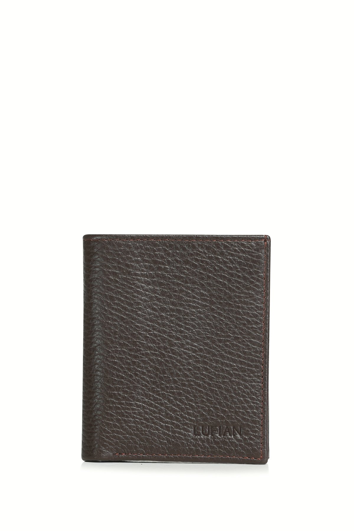 Jack Men's Leather Card Holder Brown - LUFIAN