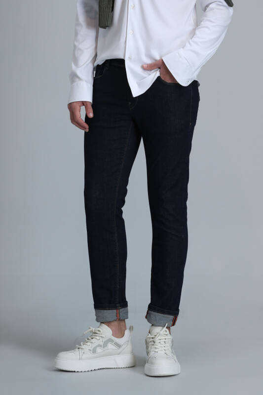 Jack Smart Jean Erkek Pantolon Slim Fit Mavi - 2